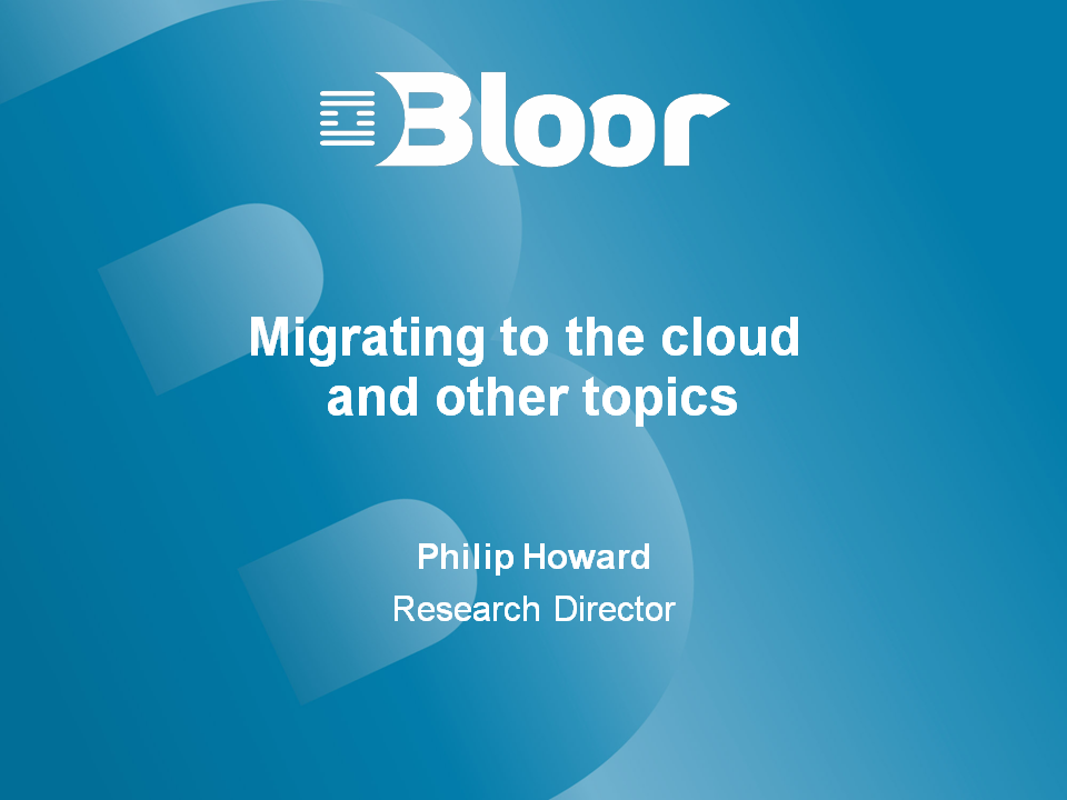 Industry Overview — Philip Howard, DMM9 2016